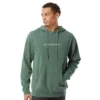 Moletom de Dentro para Fora com Capuz Verde